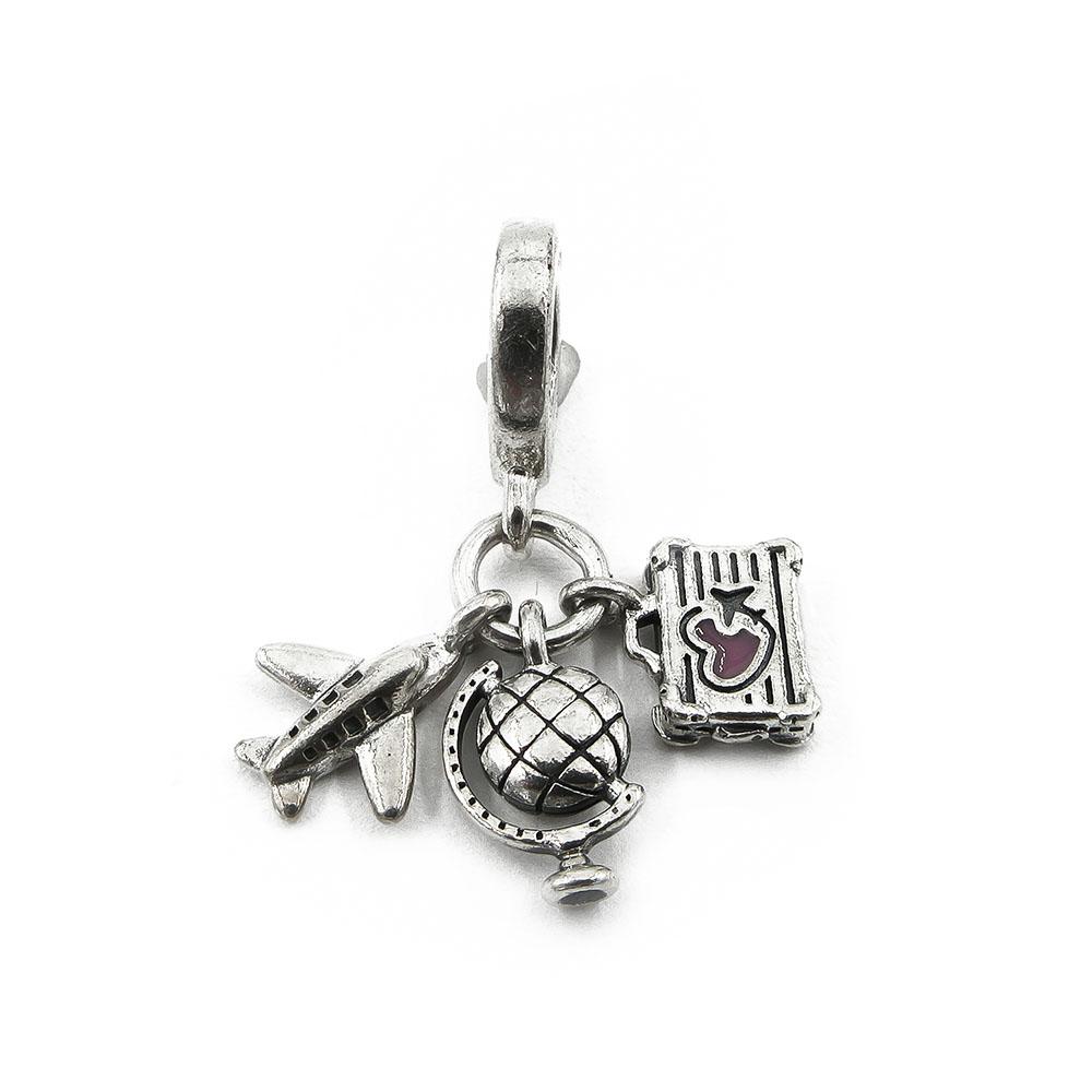 Pandora Moments Airplane, Globe & Suitcase hela hopea #0