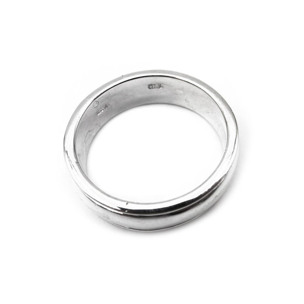 Hopeinen sormus koko17,25 lev.5mm #2