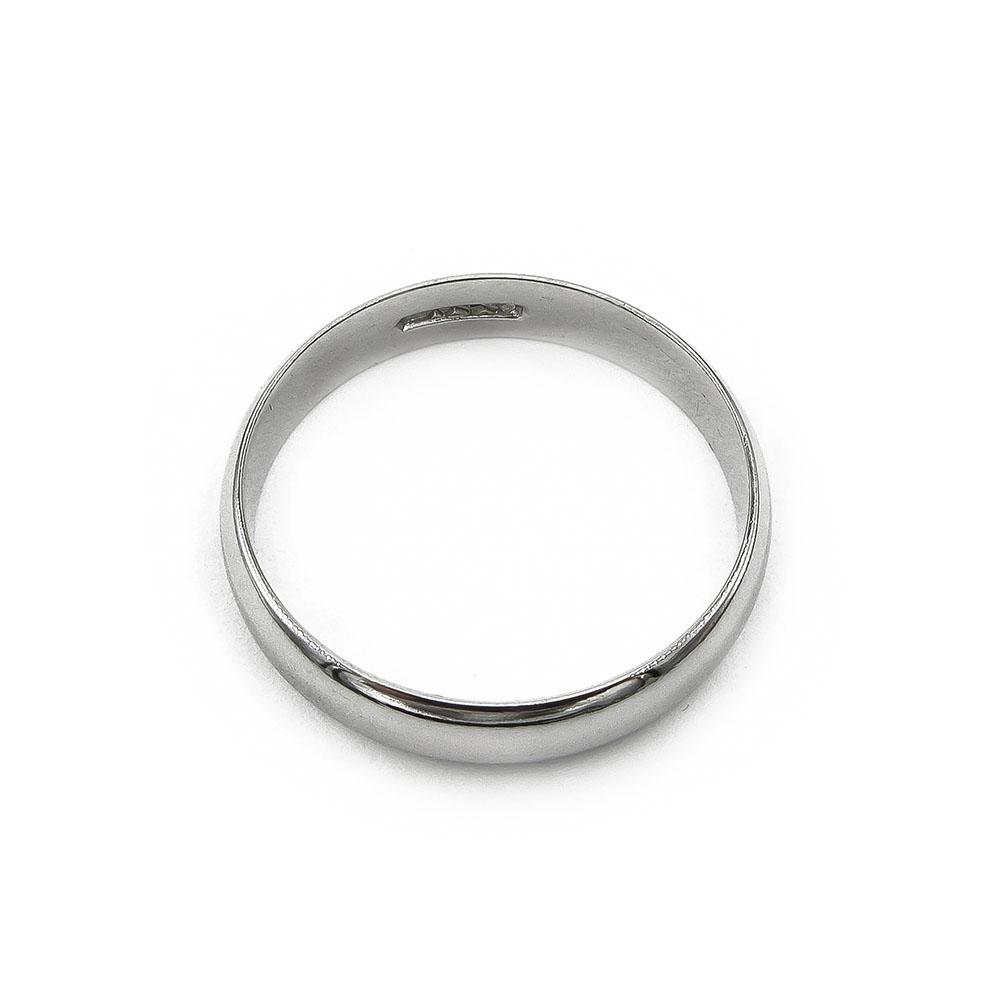 Sileä platinasormus 5mm 22 2005 Kultakeskus Oy #2