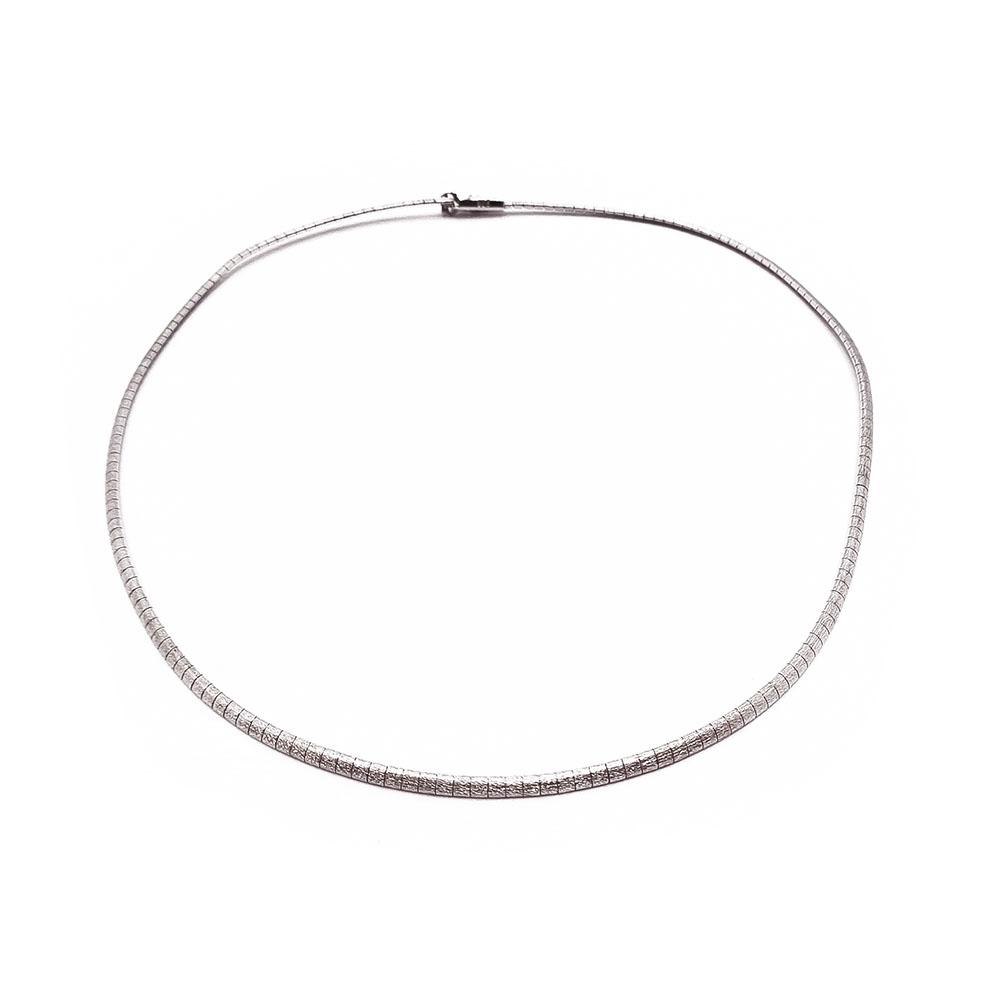 Hopeinen pantaketju 40cm #0
