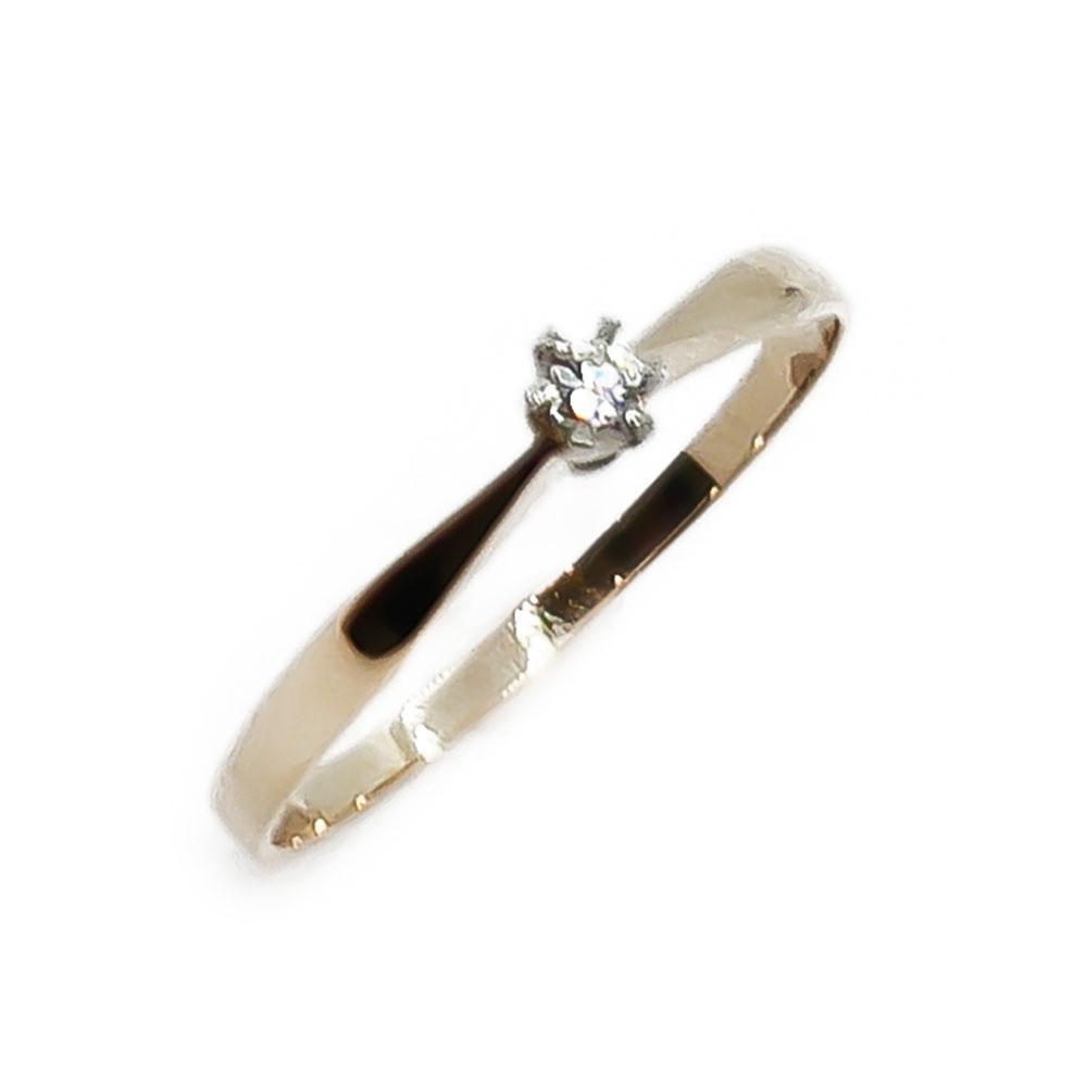 Timanttisormus  1 x 0,03ct        18,75 #1
