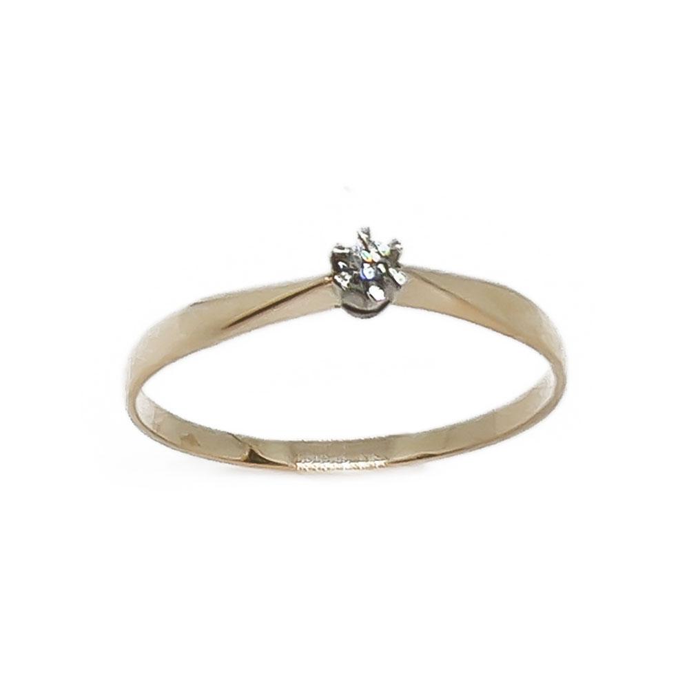 Timanttisormus  1 x 0,03ct        18,75 #2