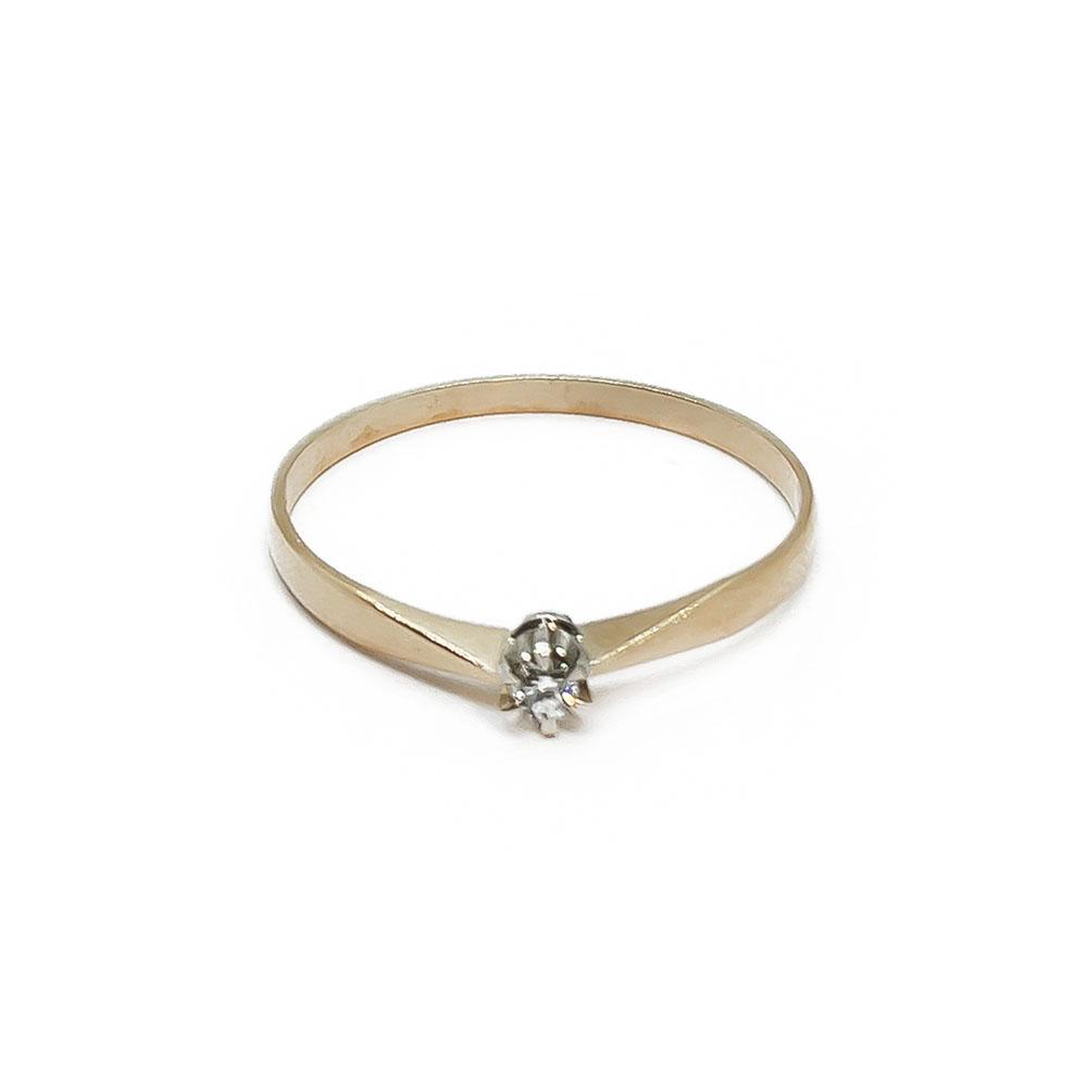 Timanttisormus  1 x 0,03ct        18,75 #4