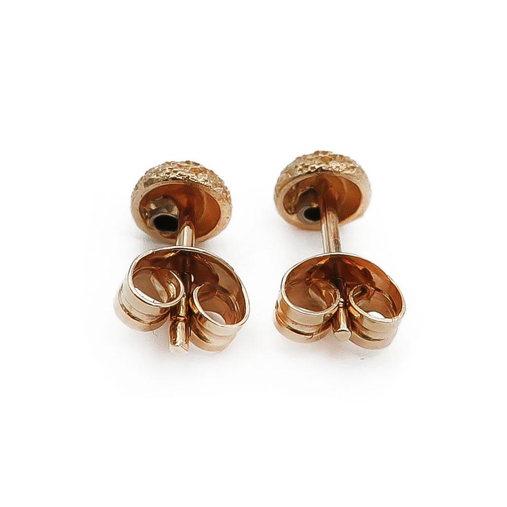 Kultainen timantti tappikorvakorut 2x0,02ct #2
