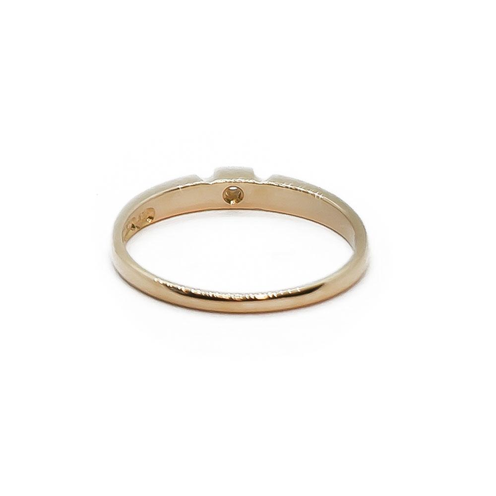 18k timanttisormus #1