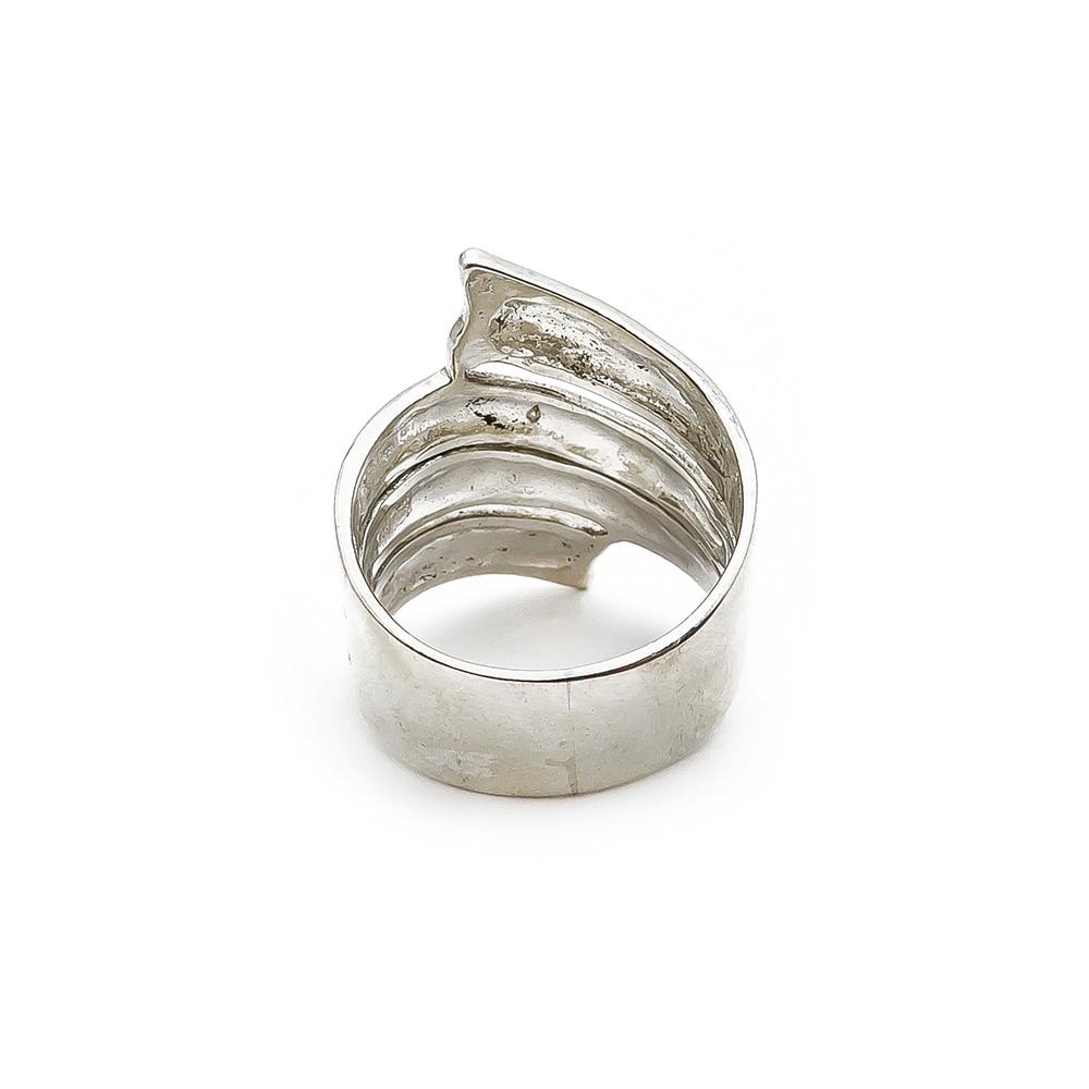 Hopeinen sormus 18,5mm #2