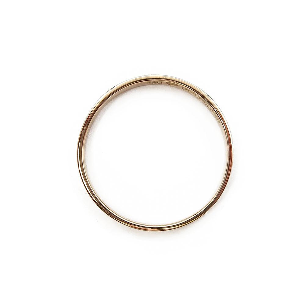 18k Kalevala 2,6mm Flakkasormus 21,5mm #2