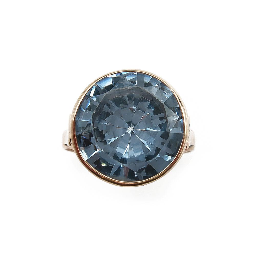 Sinikivellinen sormus 18,5mm v.-65 #1
