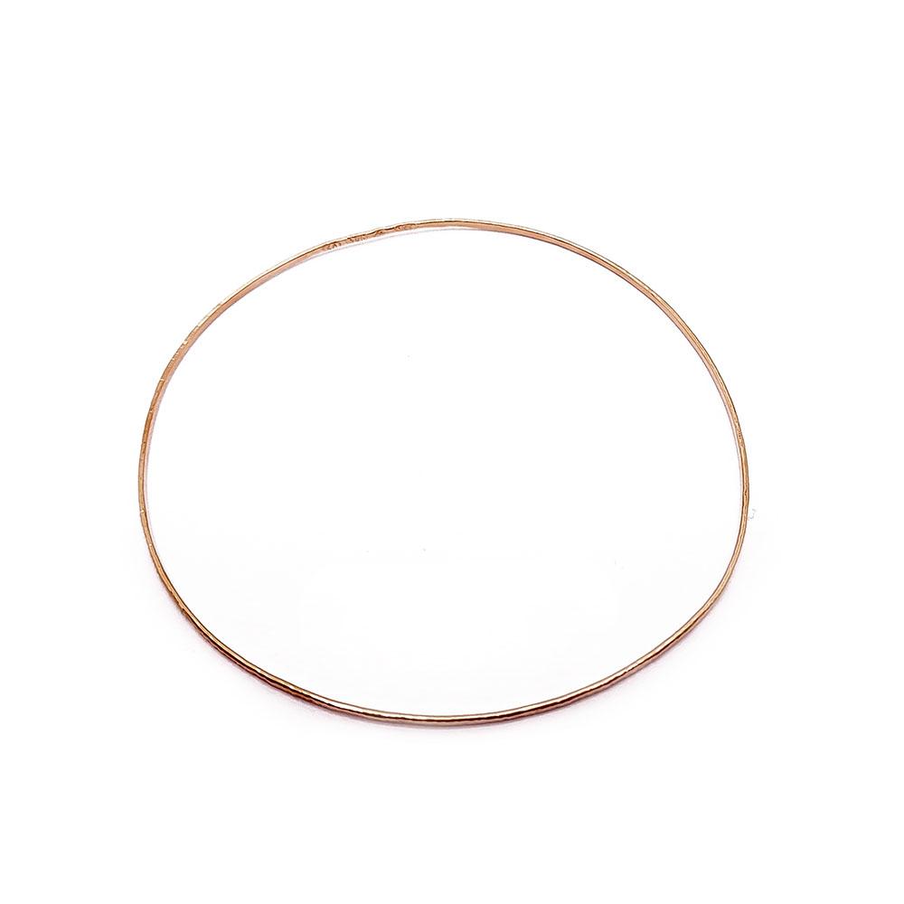 Kultainen rannerengas 1mm v.-74 #2