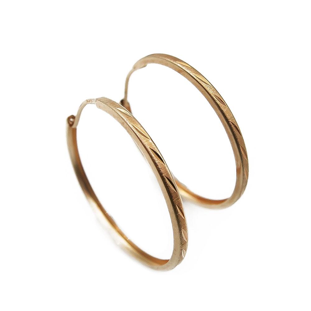 Kultaiset renkaat 1,3x19 mm #0