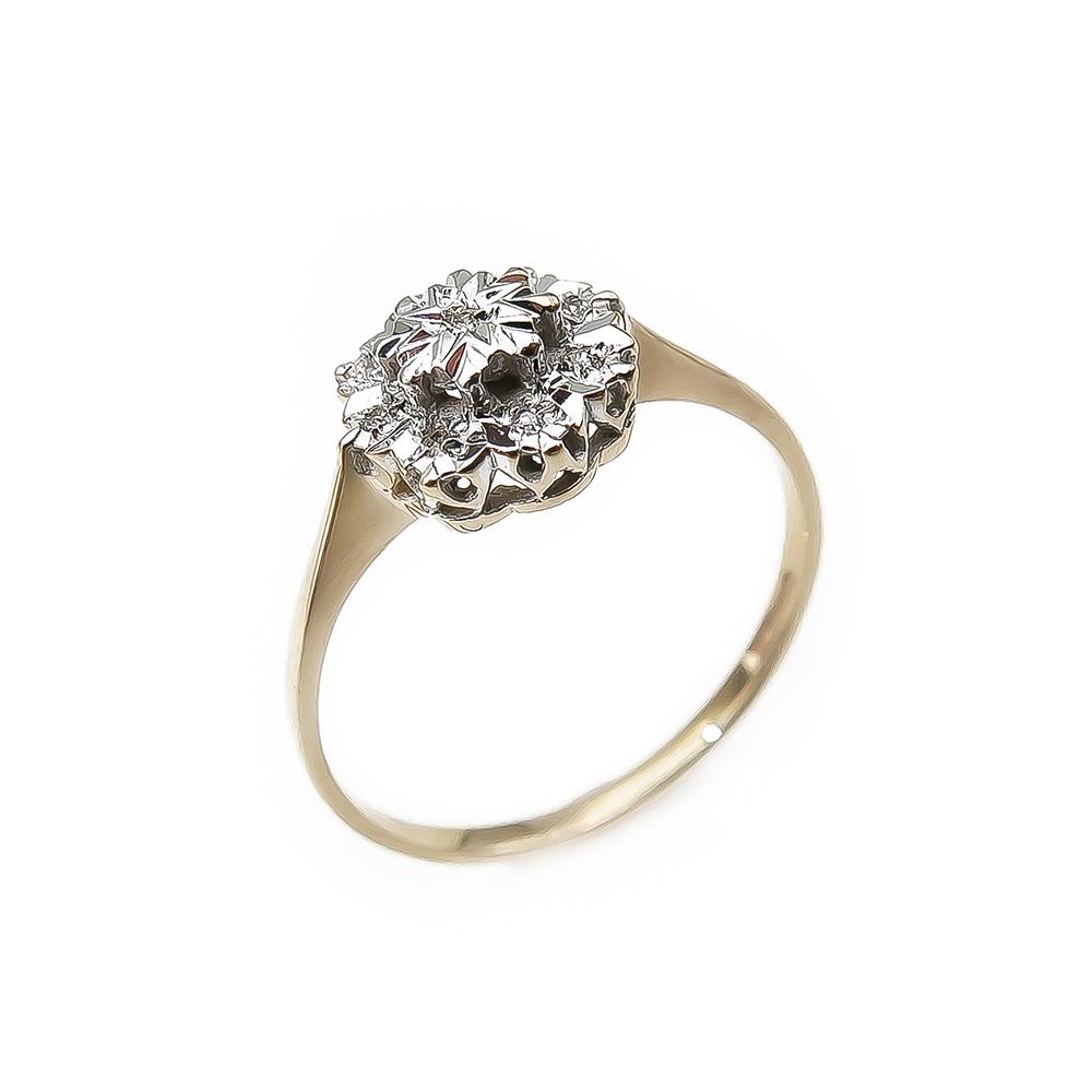 Timanttisormus 0,045ct koko 17,5 #1