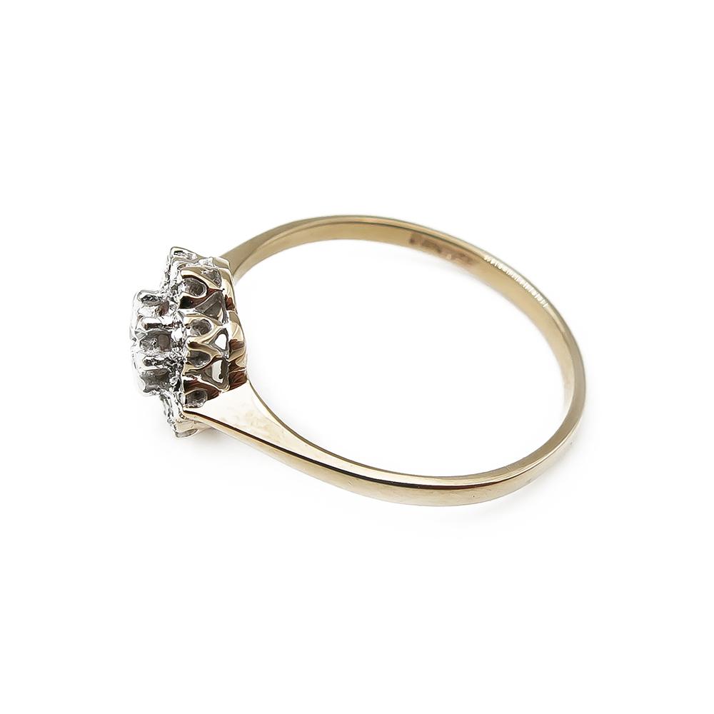 Timanttisormus 0,045ct koko 17,5 #2