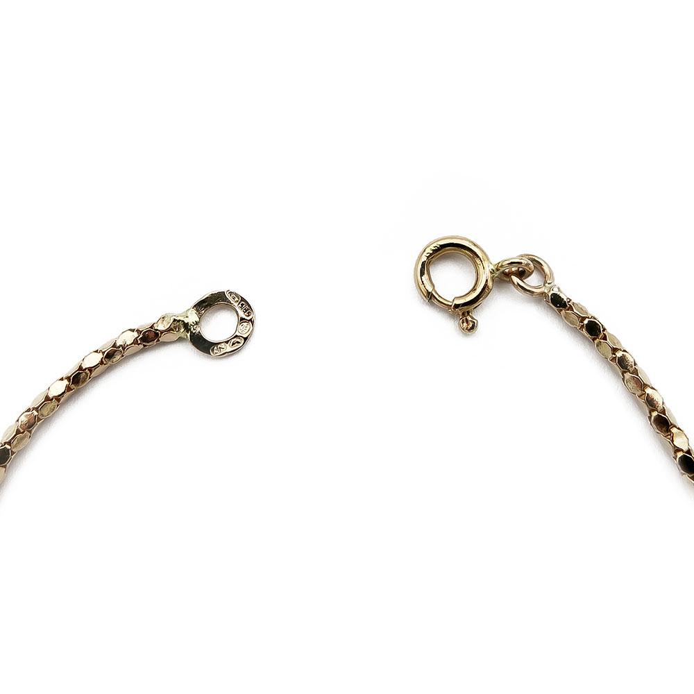 Kultainen ranneketju 1.4mm 19cm #2