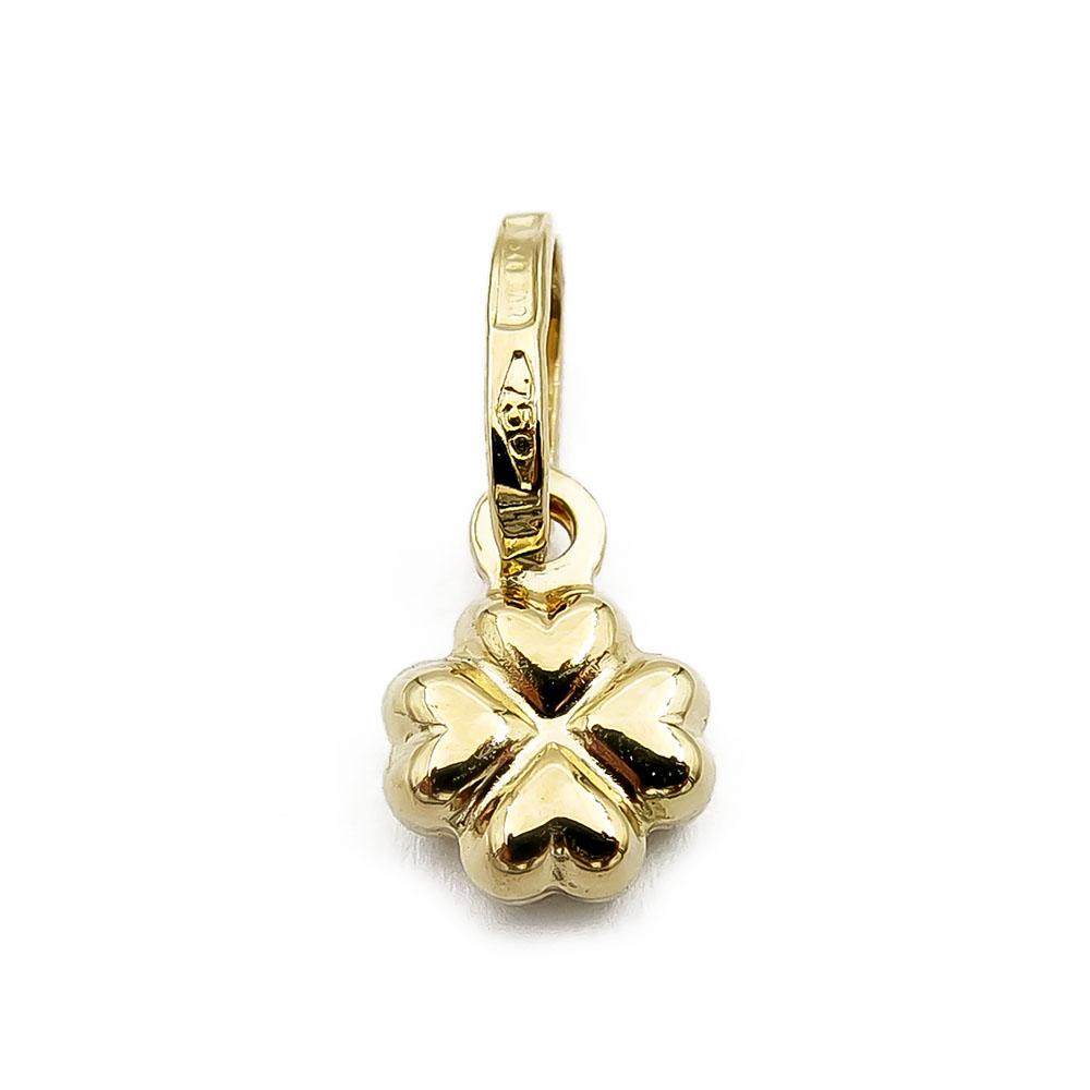 Kultainen riipus, neliapila 18k #1
