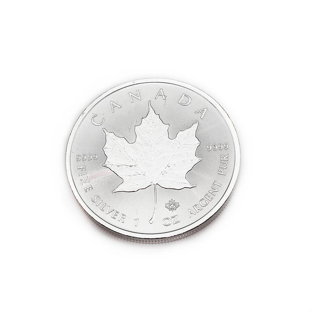 Canada Maple Leaf -hopeakolikko 2020 – 1 oz Fine Silver #0