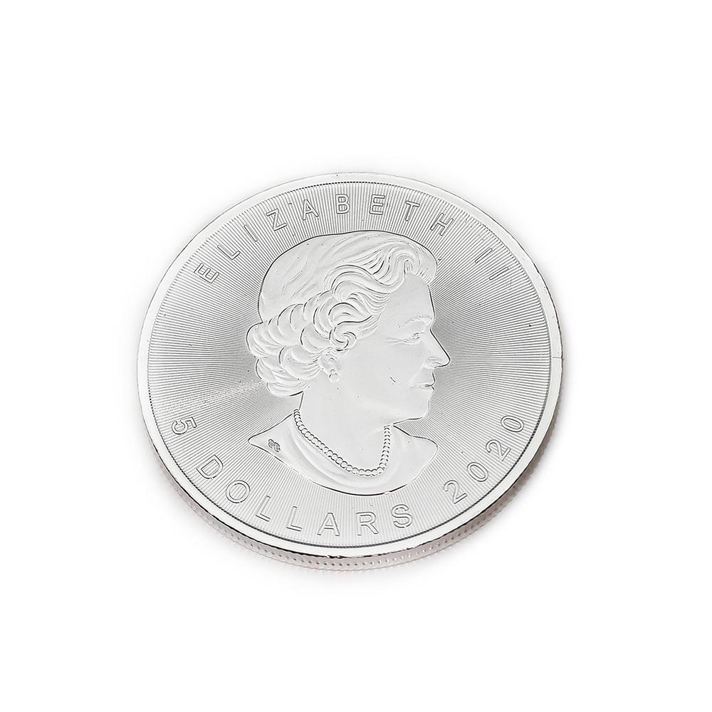 Canada Maple Leaf -hopeakolikko 2020 – 1 oz Fine Silver #1