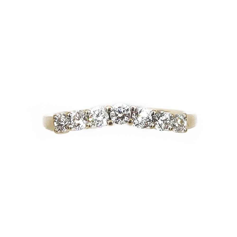 Timanttisormus halk.18mm Tim.7x0.08ct #1