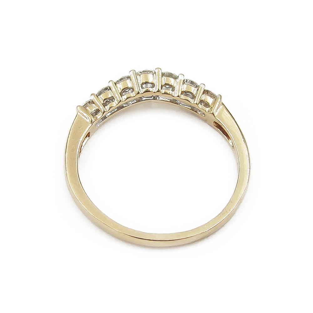 Timanttisormus halk.18mm Tim.7x0.08ct #4