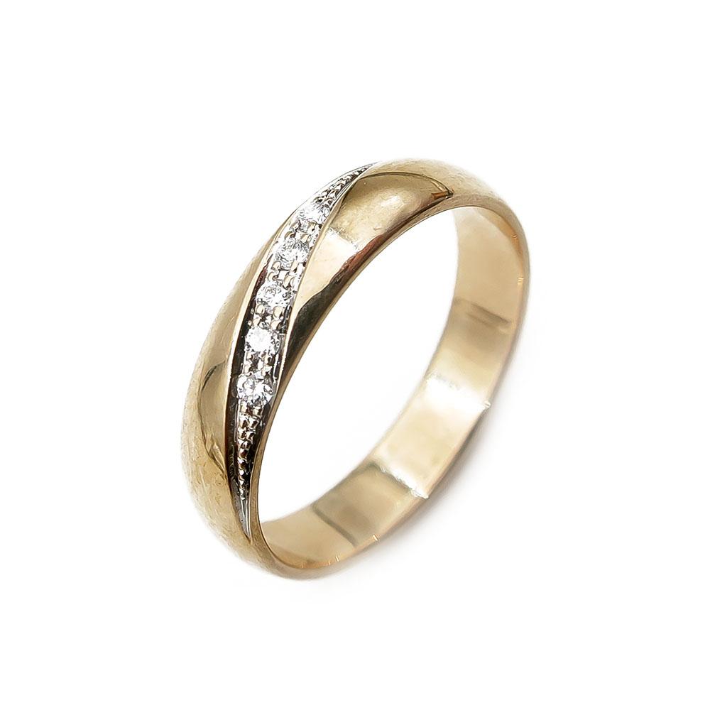 Timanttisormus 0,025ct koko 16 lev.4mm #0