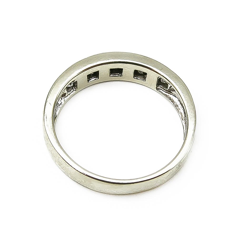 Tim. 0,125ct valkokultasormus koko 16,0 lev.4mm #1