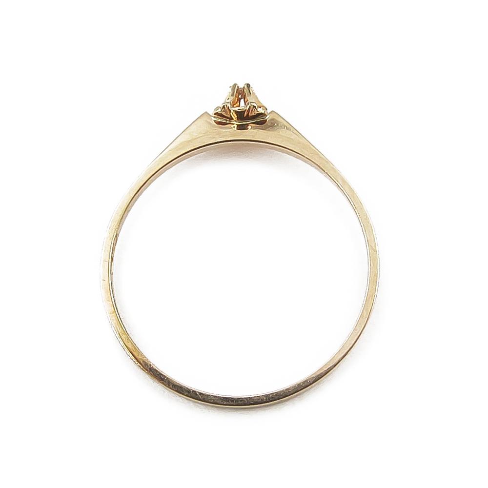 Timanttisormus 0,03ct halk.17- #1