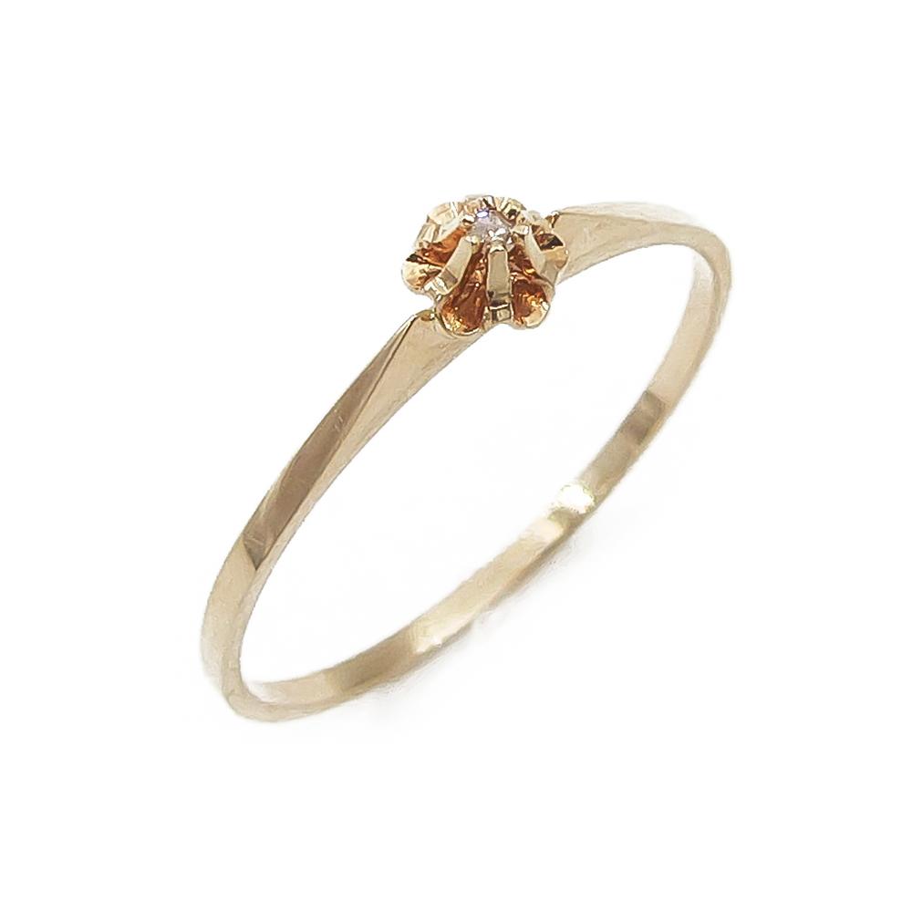 Timanttisormus 0,03ct halk.17- #0