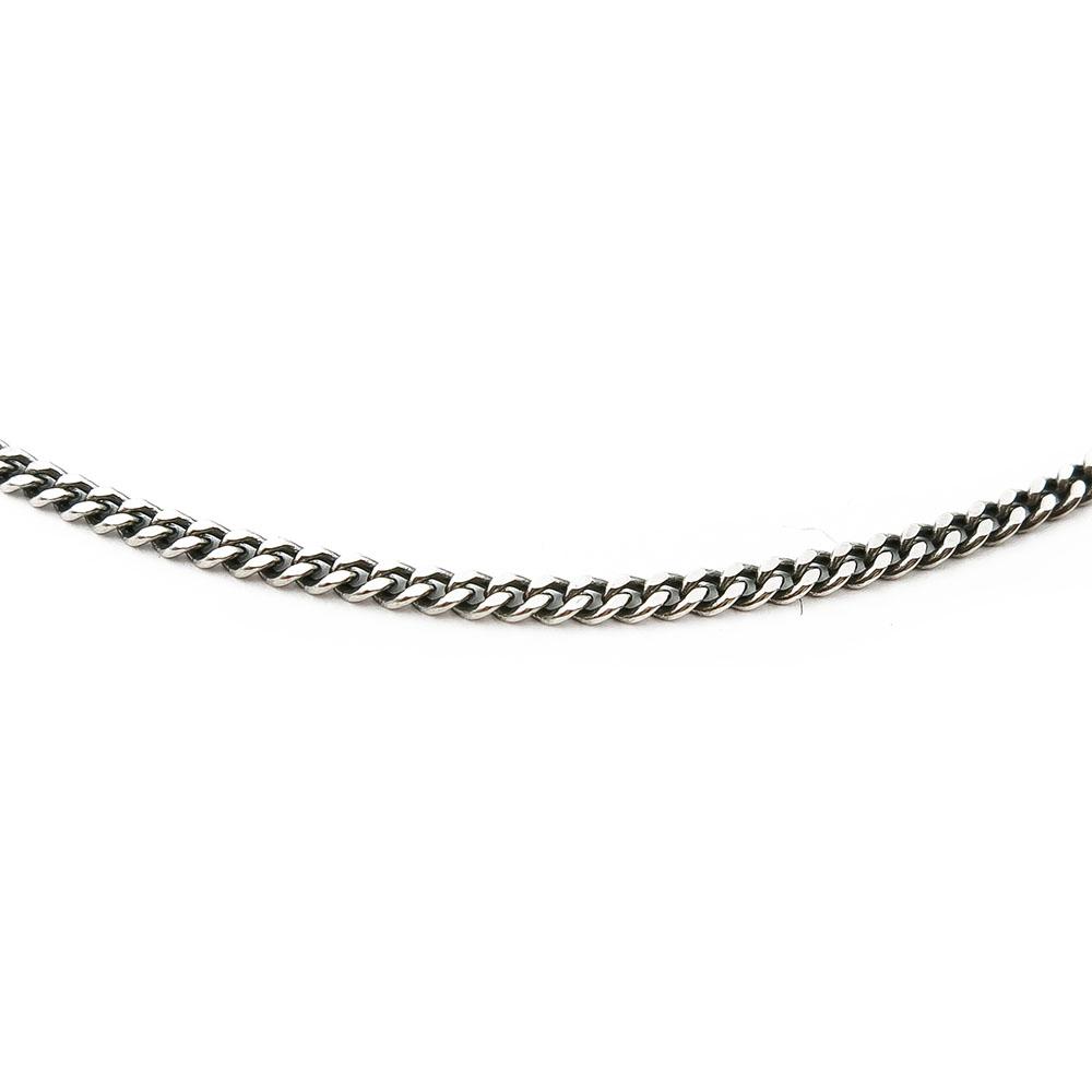 Hopeinen panssariketju 42,5-45,5-47,5cm lev. 1,7mm #2