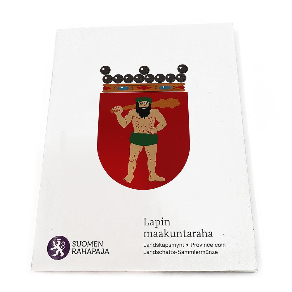Lapin maakuntaraha 5 € 2011 Proof alkuperäiskansiossa – Suomen Rahapaja #0