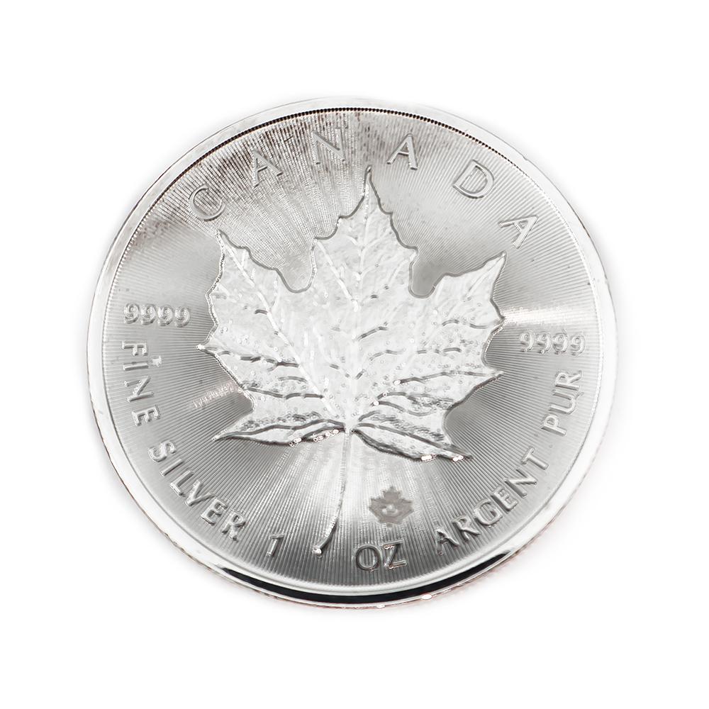 Canada Maple Leaf -hopeakolikko 2020 – 1 oz Fine Silver #1