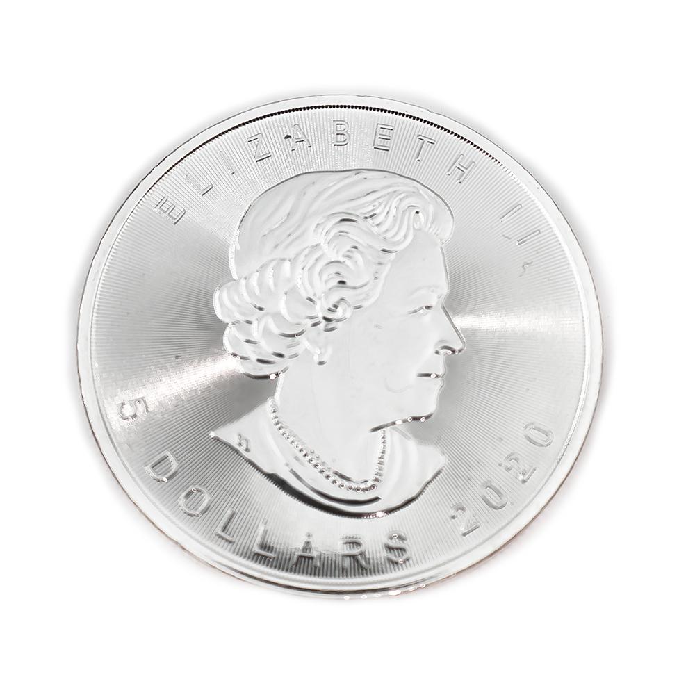Canada Maple Leaf -hopeakolikko 2020 – 1 oz Fine Silver #0