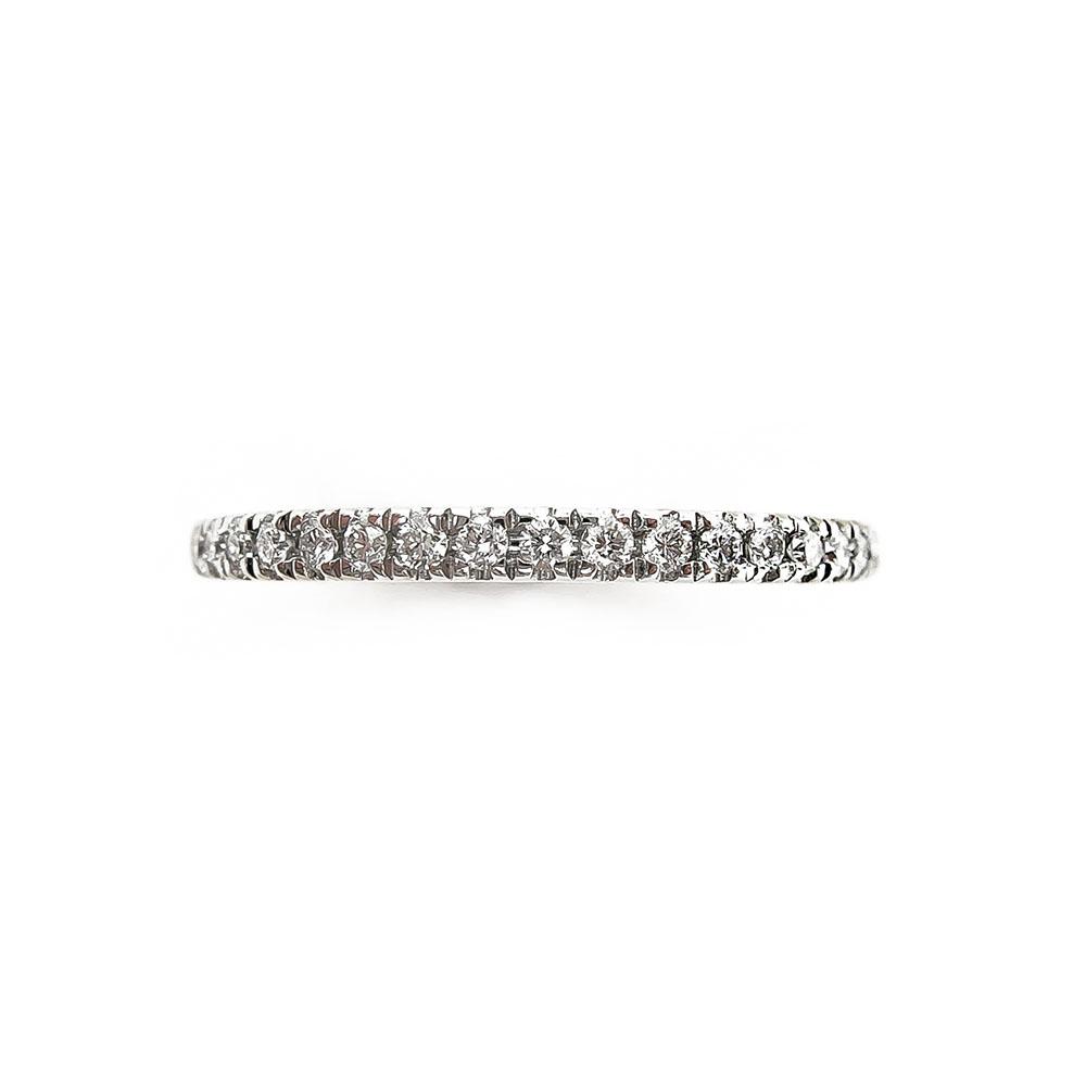18K Rivitimanttisormus 0,17ct 15,75mm #1