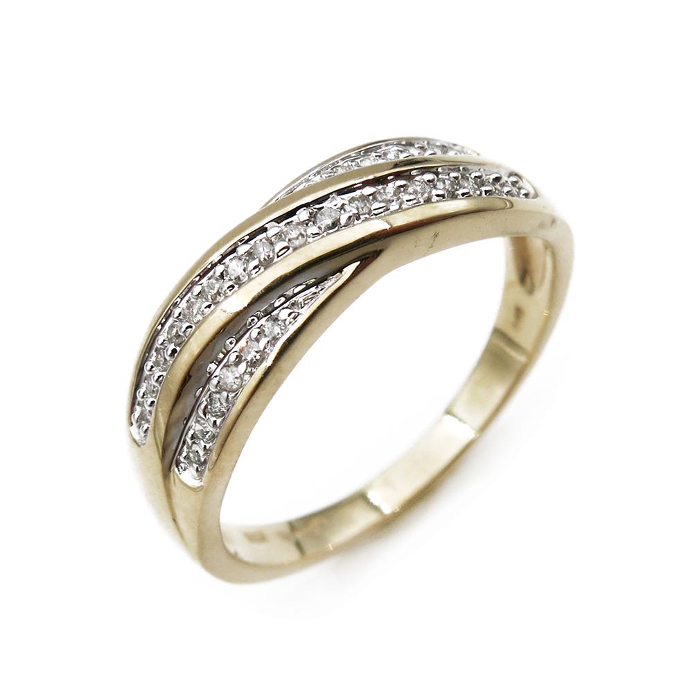 Timanttisormus 0,15ct koko 20 #0