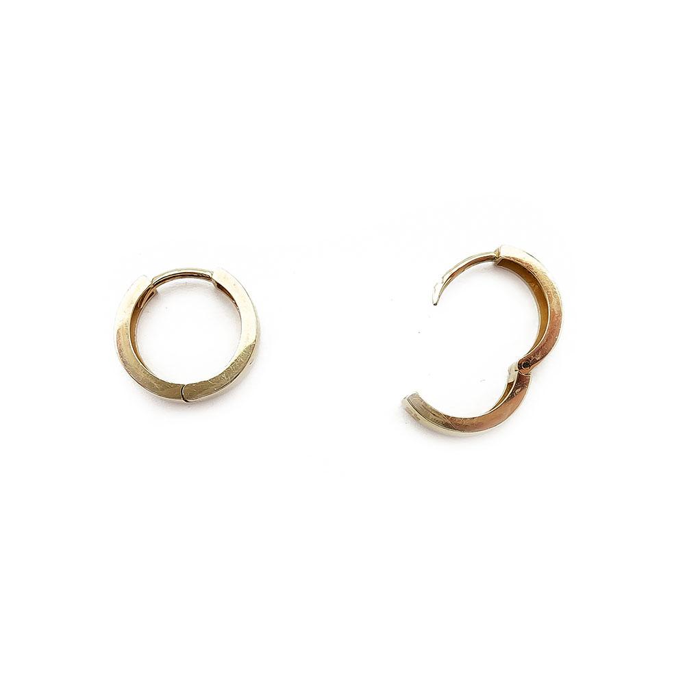Kultaiset saranakorvarenkaat 13mm #1