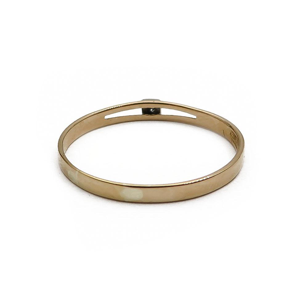 18K timanttisormus 18,5mm 0,005ct v.-74 #2