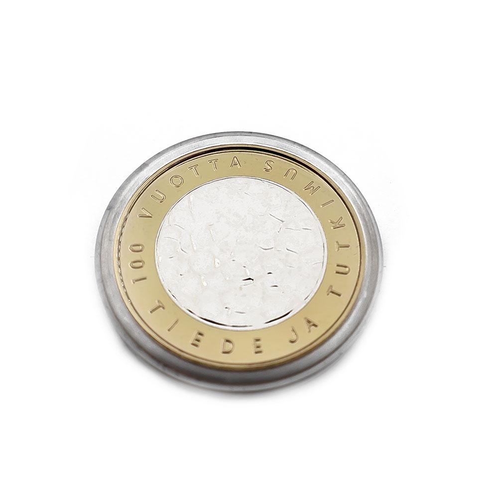 Suomen Rahapaja 5 euron Suomalainen tiede ja tutkimus -juhlaraha 2008 #1 Kultatukku.fi