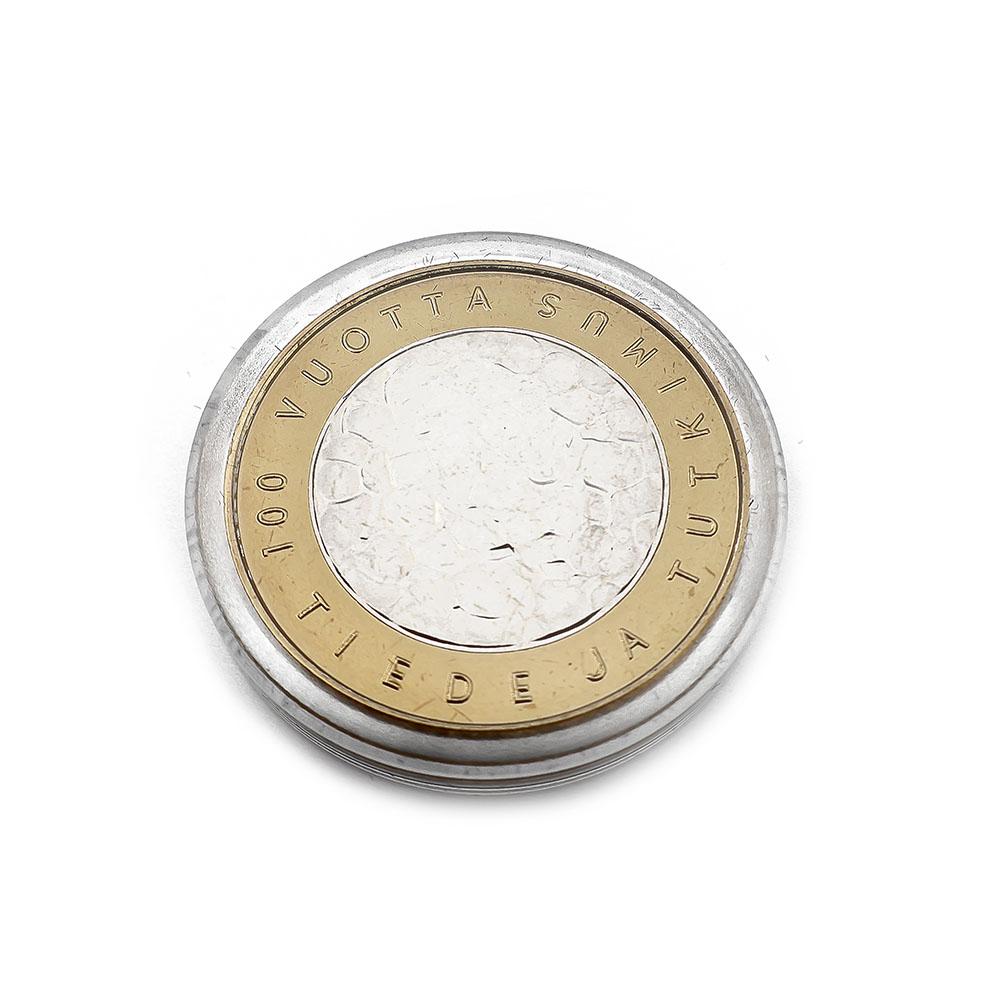 Suomen Rahapaja 5 euron Suomalainen tiede ja tutkimus -juhlaraha 2008 #1 Kultatukku.fi