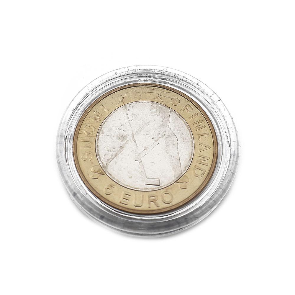 Suomen Rahapaja 5 € Jääkiekon MM-kisat 2003 -juhlaraha – Jutin vitonen #0 Kultatukku.fi