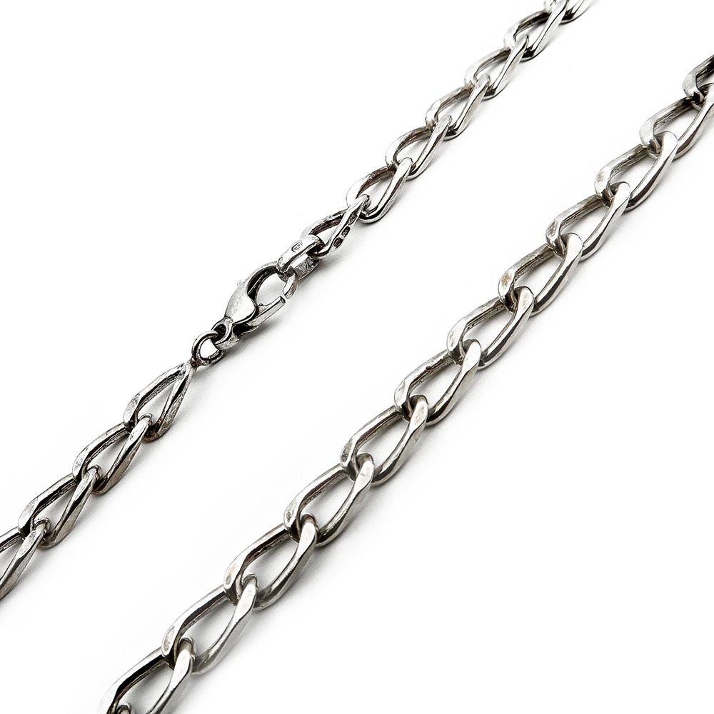 Hopeinen panssariketju 47cm #2