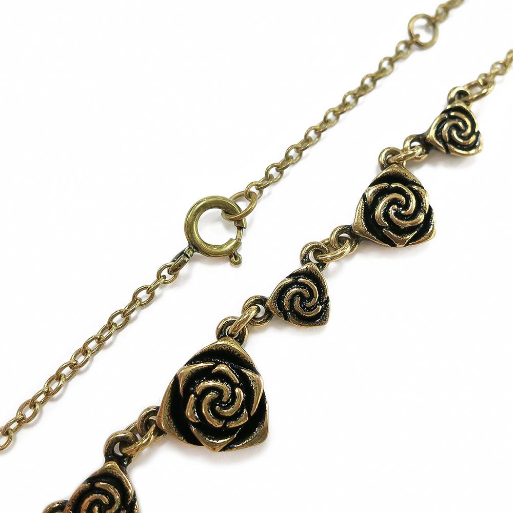 Kalevala koru Ruusukääty 42-45cm pronssi #1