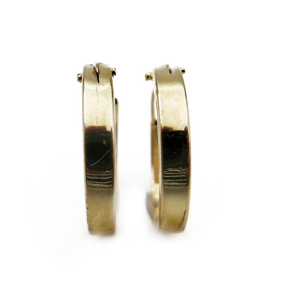 Kultaiset flakkaputkirenkaat 3x18mm #1