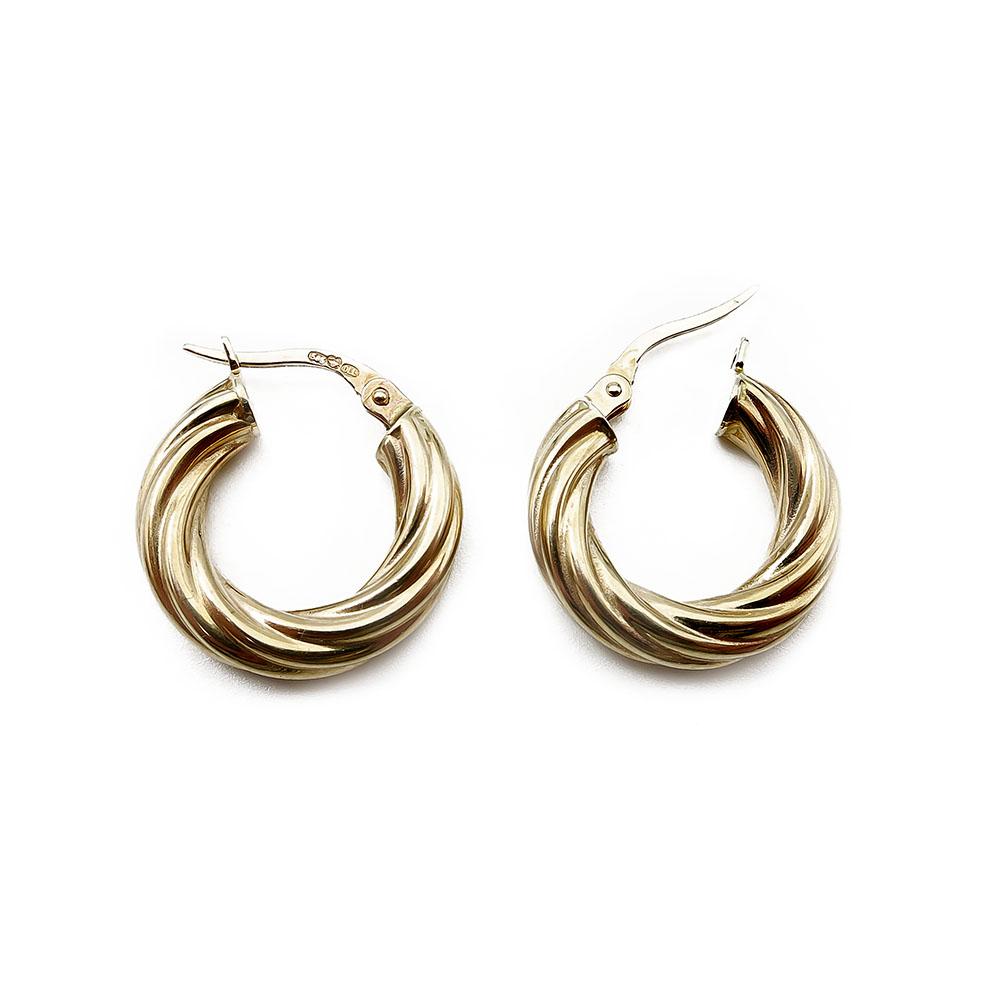 Kultaiset saranakorvakorut 4x18mm #2