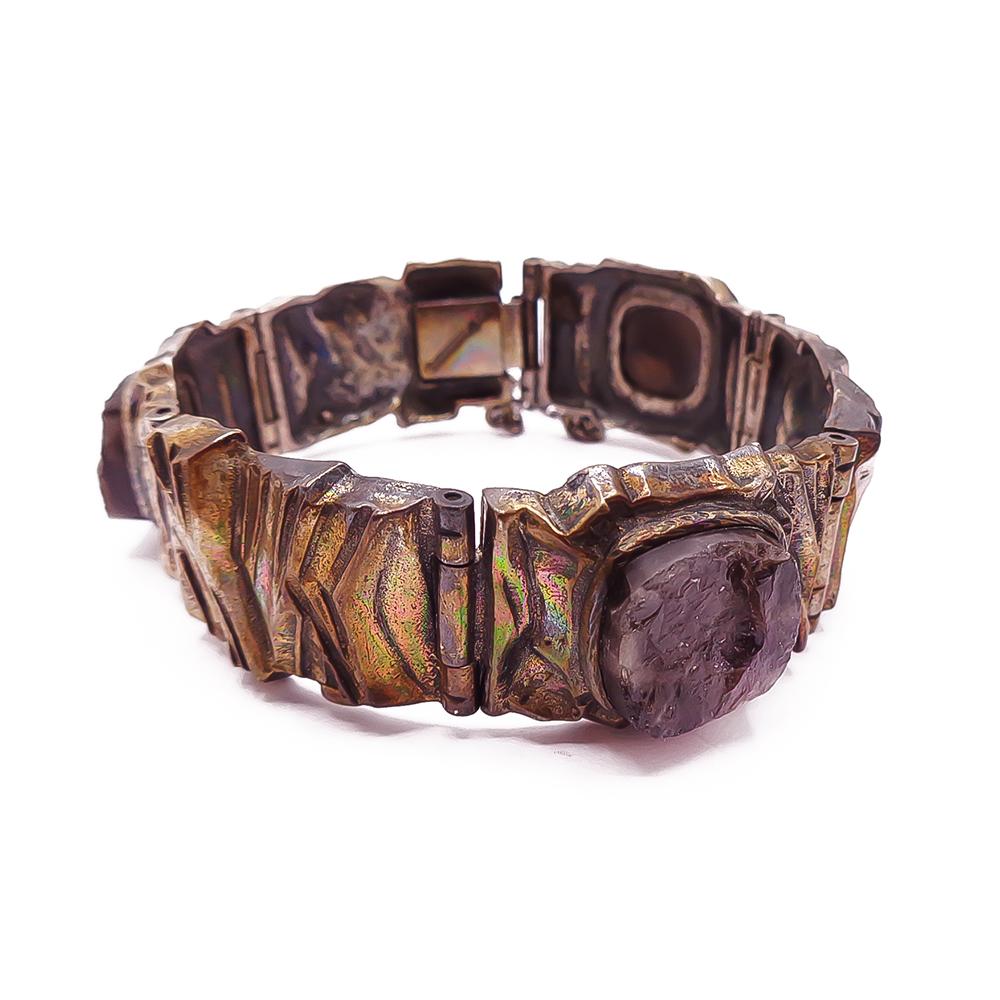 P. Sarpaneva kelo-rannekoru savukvartsilla 18,5cm #0