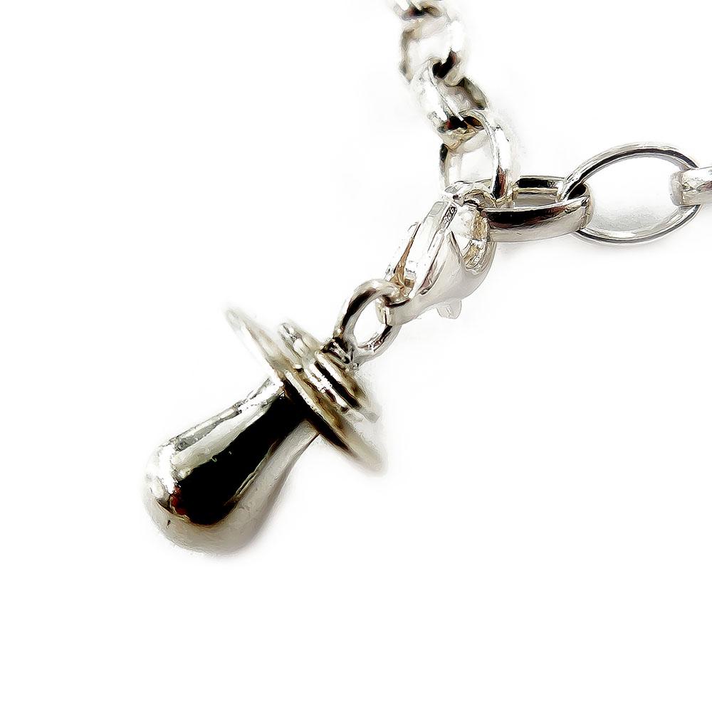 Thomas Sabo Charm club ranneketju 19 cm+tutti ja lastenvaunut helat #3