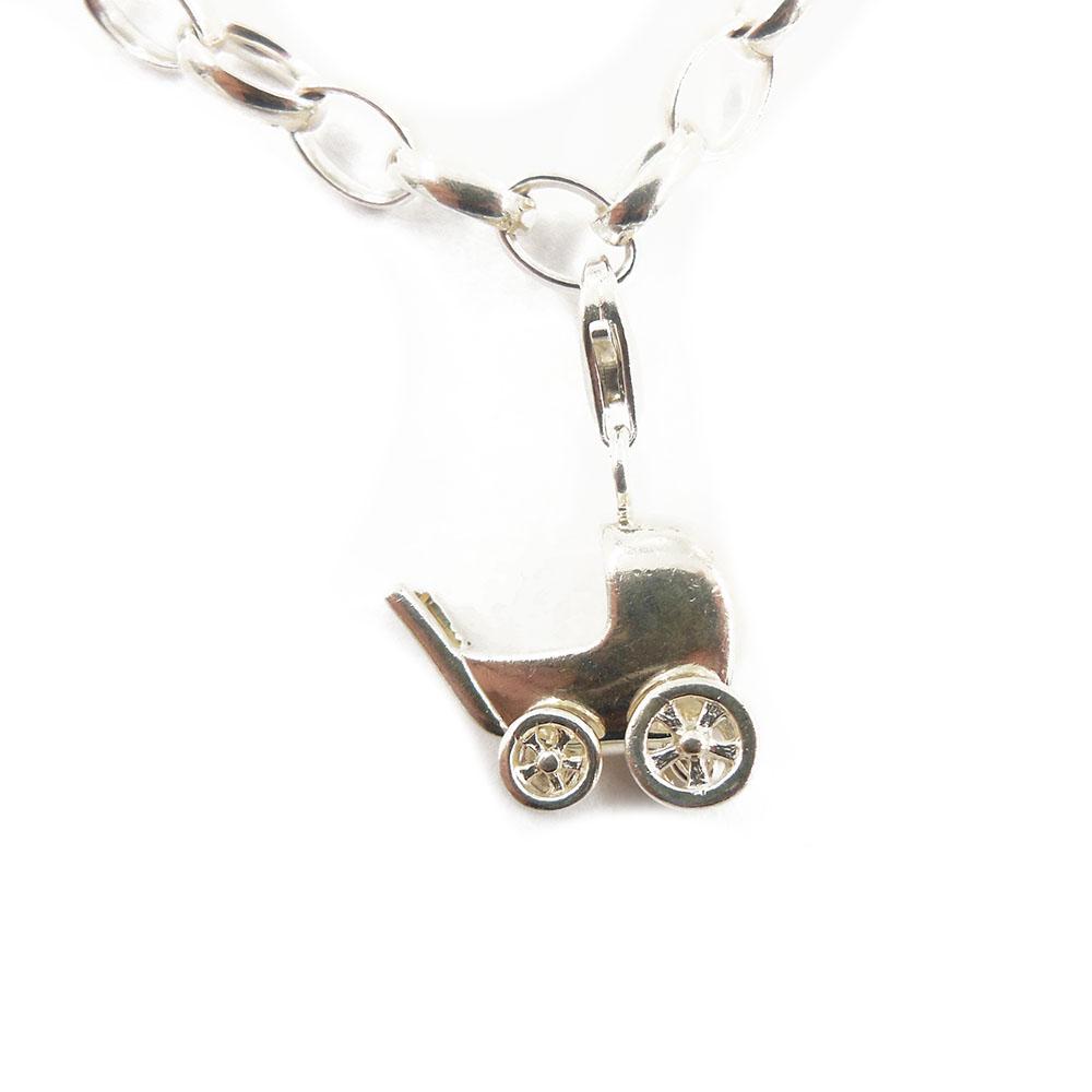 Thomas Sabo Charm club ranneketju 19 cm+tutti ja lastenvaunut helat #5