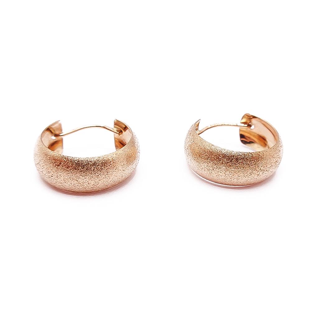 Kultaiset renkaat satinoitu 12x5 #0