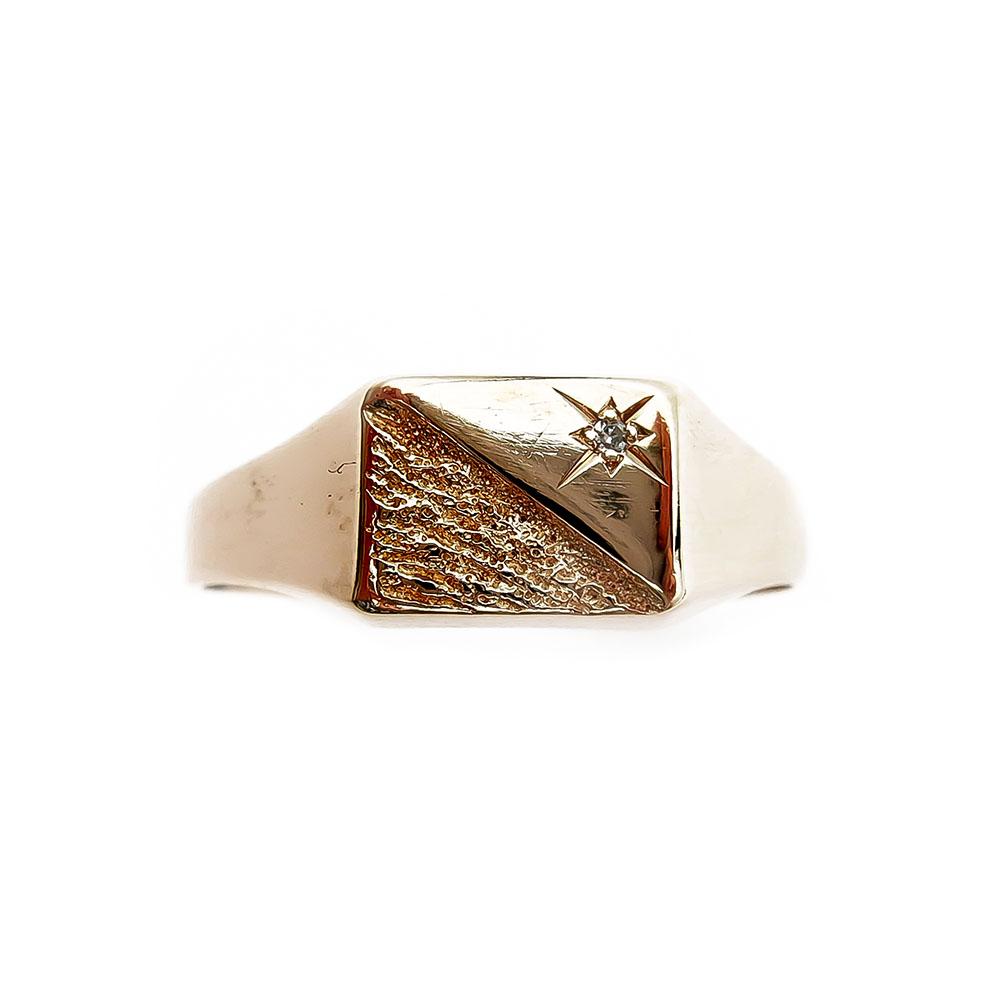 Timantti kantasormus 0,01ct 23,75mm #1
