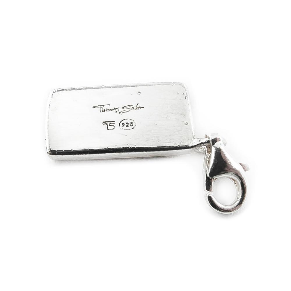 Hopeinen Thomas Sabo maskottiriipus kännykkä #1