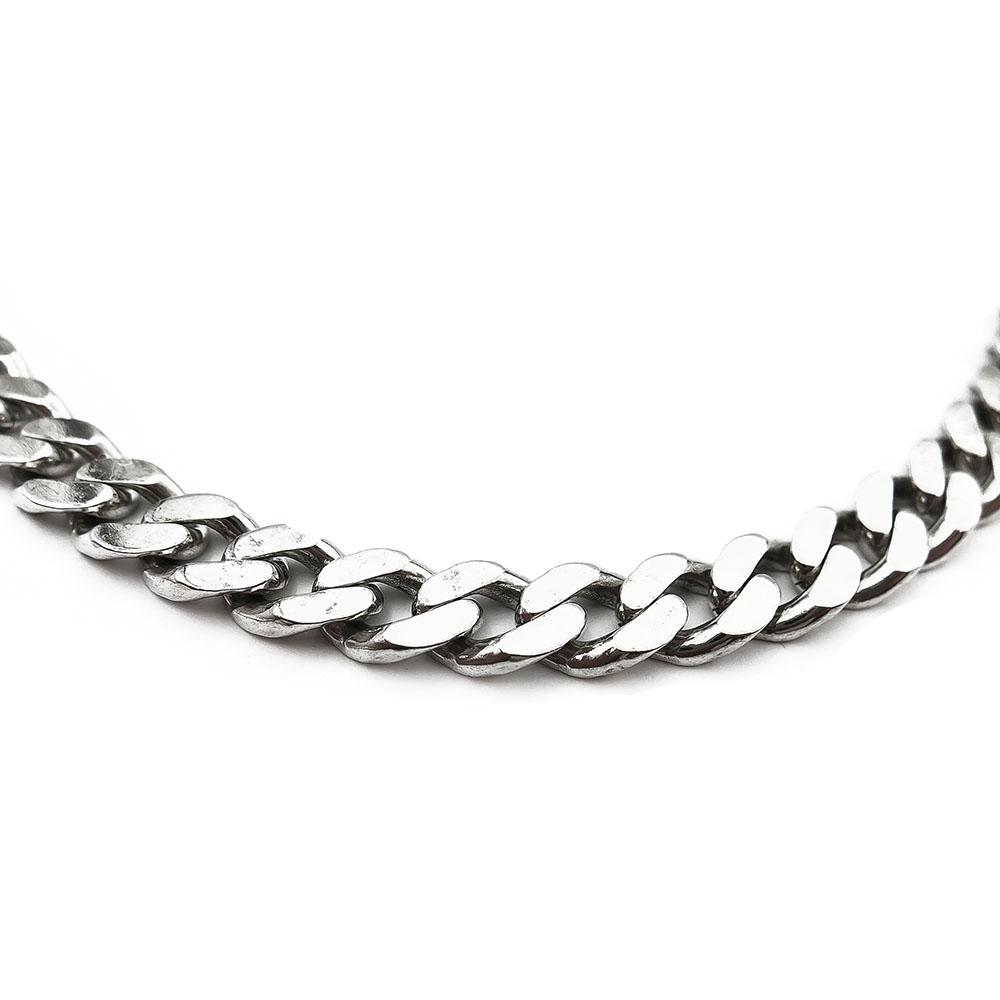 Hopeinen panssariketju 47cm lev. 6,1mm #1