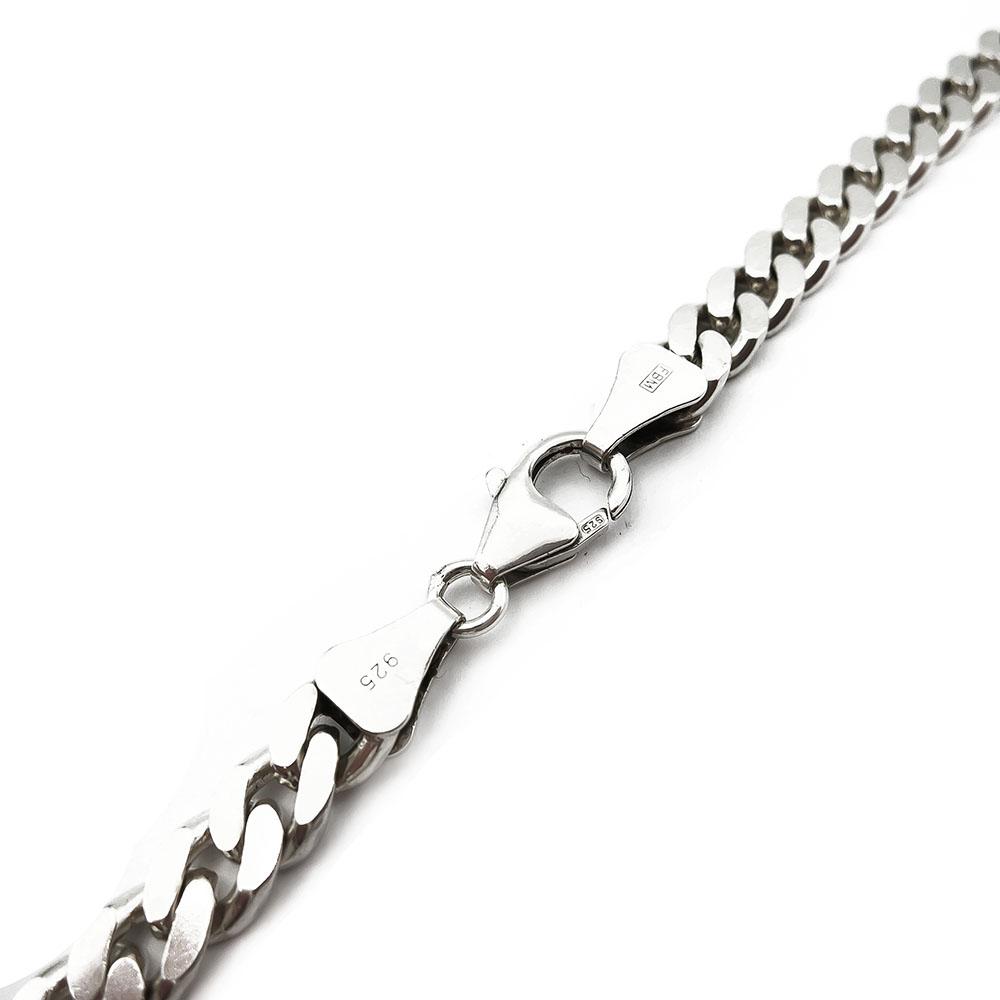 Hopeinen panssariketju 61cm lev. 6,2mm #2