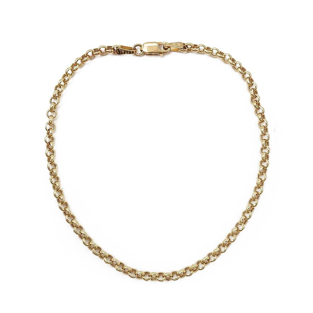 2,8mm Papuranneketju 19cm #0